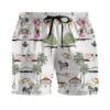 Gearhumans 3D French Bulldog Hawaii Beach Retro Custom Summer Beach Shorts Swim Trunks GV22065 Men Shorts Men Shorts S