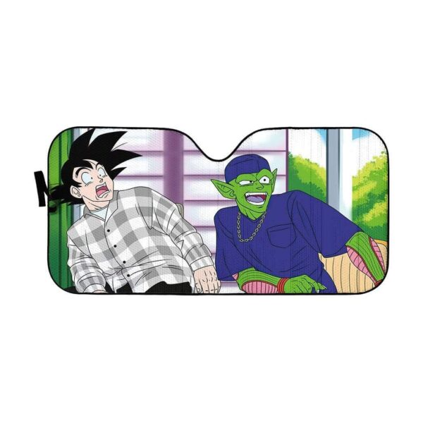 gearhumans 3D Friday Dragonball Custom Car Auto Sunshade GL040826 Auto Sunshade 57''x27.5'' 