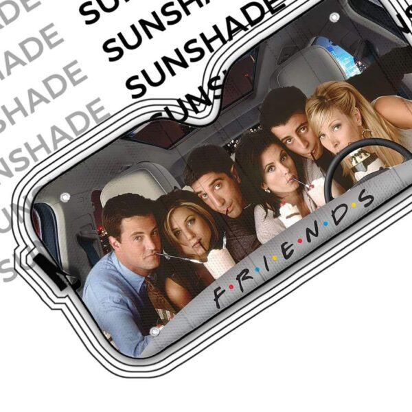 gearhumans 3D Friends Custom Car Auto Sunshade GV19072 Auto Sunshade 