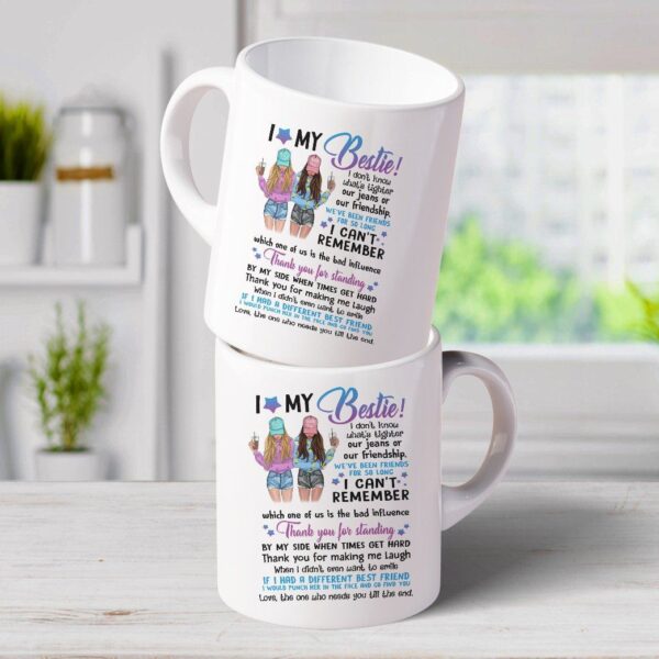 Gearhumans 3D Friendship Day To My Bestie Custom Mug GW0707212 Mug 