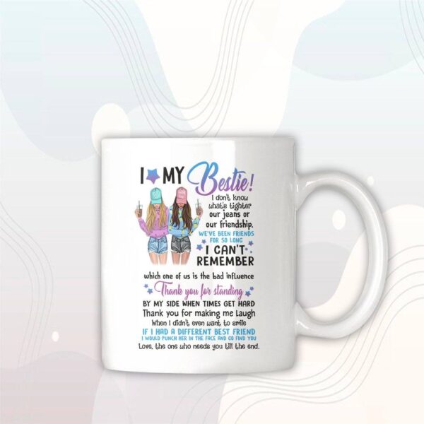 Gearhumans 3D Friendship Day To My Bestie Custom Mug GW0707212 Mug 