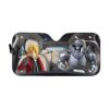 gearhumans 3D Fullmetal Alchemist Custom Car Auto Sunshade GL22076 Auto Sunshade 57''x27.5''