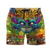 Gearhumans 3D Funny Tiki Custom Men Short GS0107219 Men Shorts Men Shorts S