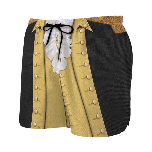 Gearhumans 3D George Washington Custom Beach Shorts Swim Trunks GV10076 Men Shorts