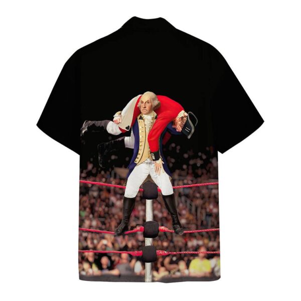 Gearhumans 3D George Washington Fighting Red Coats Custom Short Sleeve Shirt GW30062111 Hawai Shirt