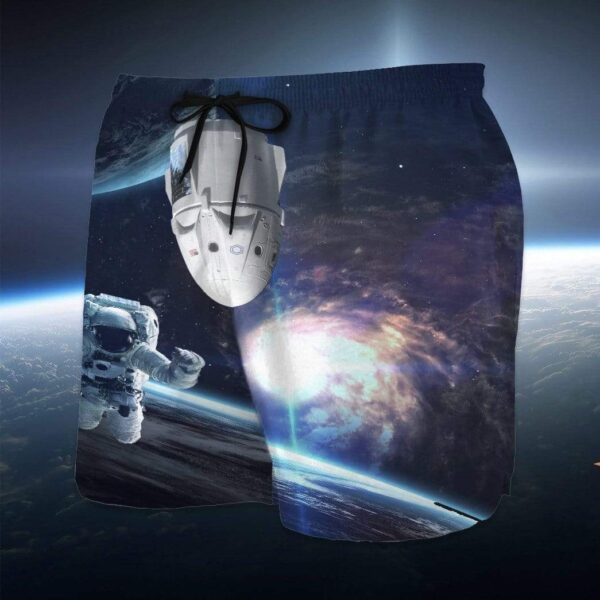 Gearhumans 3D Space Me Out Custom Beach Shorts Swim Trunks GL24062 Men Shorts