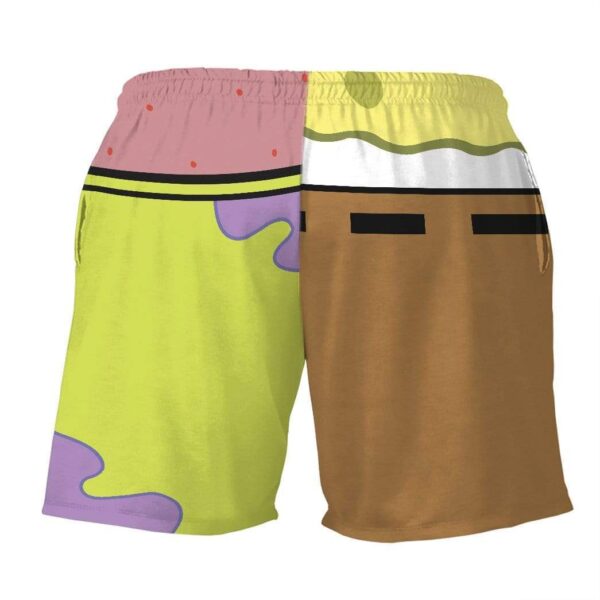 Gearhumans 3D SpongeBob Custom Beach Short GA05031 Men Shorts 
