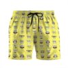 Gearhumans 3D Spongebob Emotions Custom Beach Shorts GN15074 Men Shorts Men Shorts S
