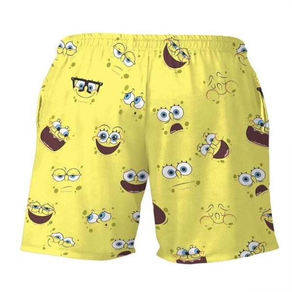 Gearhumans 3D Spongebob Everywhere Custom Beach Shorts Swim Trunks GL300615 Men Shorts