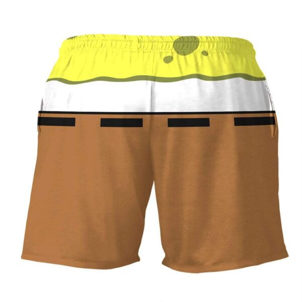 Gearhumans 3D SpongeBob Set Custom Beach Shorts Swim Trunk GV310716 Men Shorts