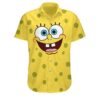 Gearhumans 3D Spongebob Squarepants Hawaii Shirt ZB30032 Hawai Shirt Short Sleeve Shirt S