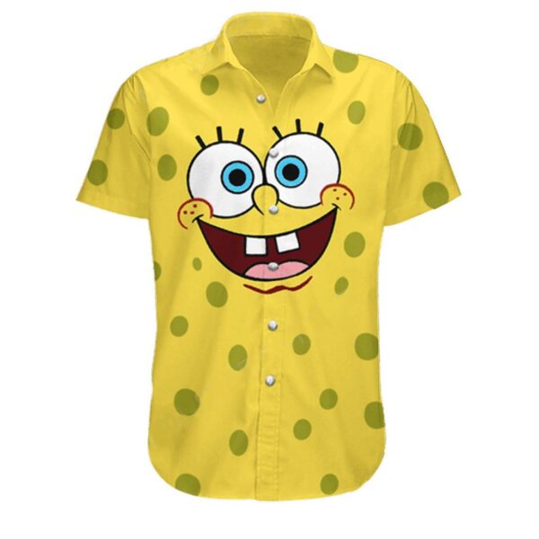 Gearhumans 3D Spongebob Squarepants Hawaii Shirt ZB30032 Hawai Shirt Short Sleeve Shirt S 