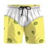 Gearhumans 3D SpongeBob Underwear Custom Summer Beach Shorts Swim Trunks GV28063 Men Shorts Men Shorts S