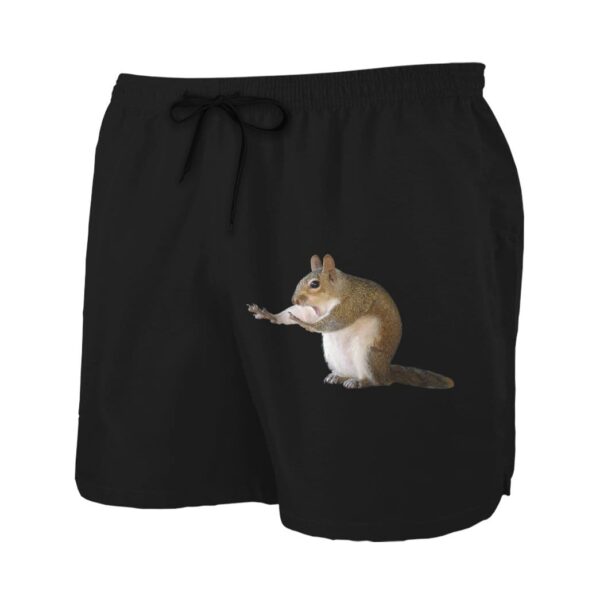 Gearhumans 3D Squirrel Custom Summer Beach Shorts Swim Trunks GV190615 Men Shorts