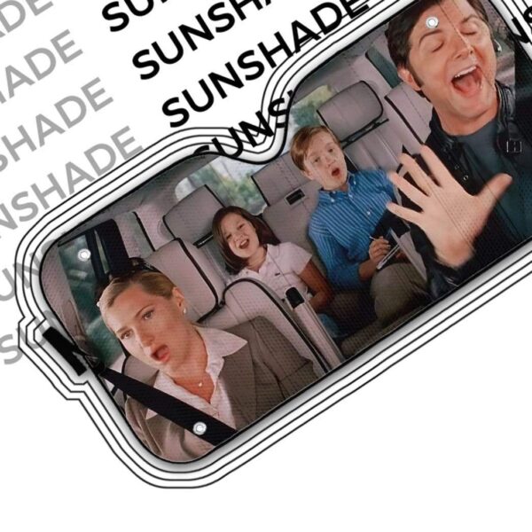 gearhumans 3D Step Brothers Custom Car Auto Sunshade GS27079 Auto Sunshade 