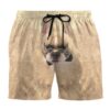 Gearhumans 3D Stop Looking At Me Bulldog Custom Summer Beach Shorts Swim Trunks GV160611 Men Shorts Men Shorts S