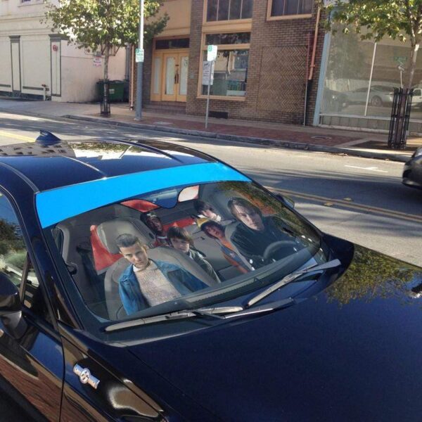 gearhumans 3D Stranger Things Teaser Custom Car Auto Sunshade GV19079 Auto Sunshade 
