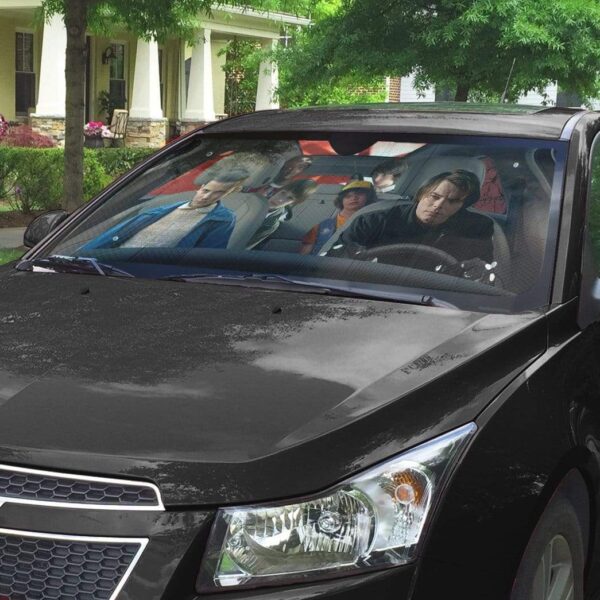gearhumans 3D Stranger Things Teaser Custom Car Auto Sunshade GV19079 Auto Sunshade