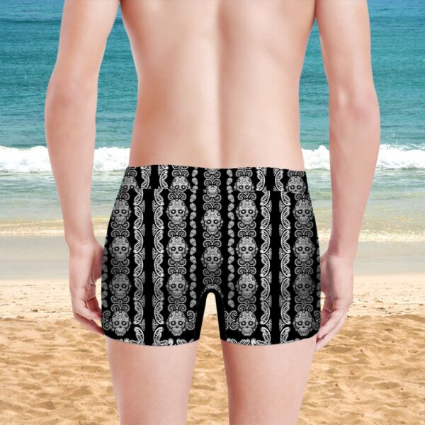 Gearhumans 3D Sugar Skull Couple Custom Mens Underwears GS02072114 Men Underwears 