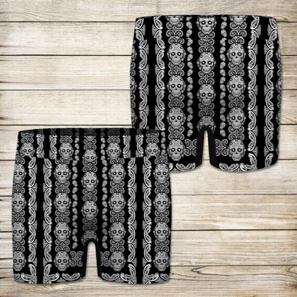 Gearhumans 3D Sugar Skull Couple Custom Mens Underwears GS02072114 Men Underwears 