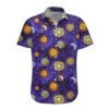 Gearhumans 3D Sun And Moon Hippie Hawaii Shirt hawaii Short Sleeve Shirt S