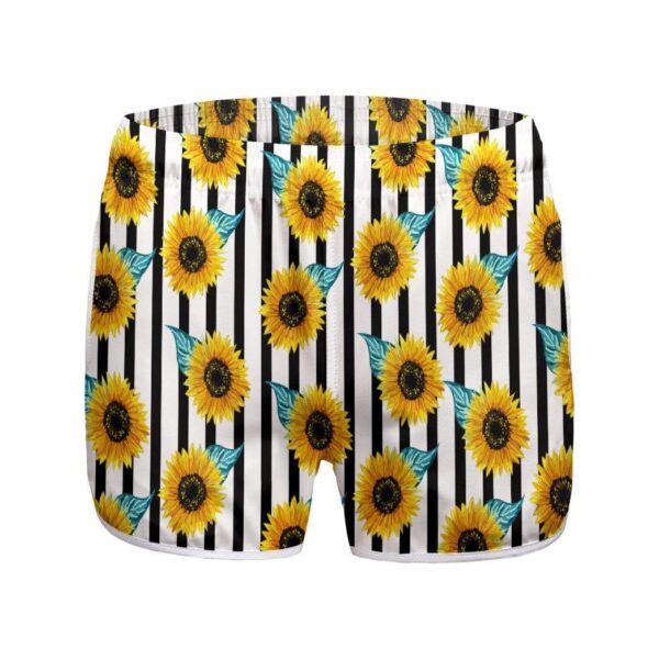 Gearhumans 3D Sun Flower Custom Women Beach Shorts Swim Trunk GH29071 Men Shorts