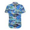 Gearhumans 3D Swimming Hawaii Shirt hawaii Short Sleeve Shirt S