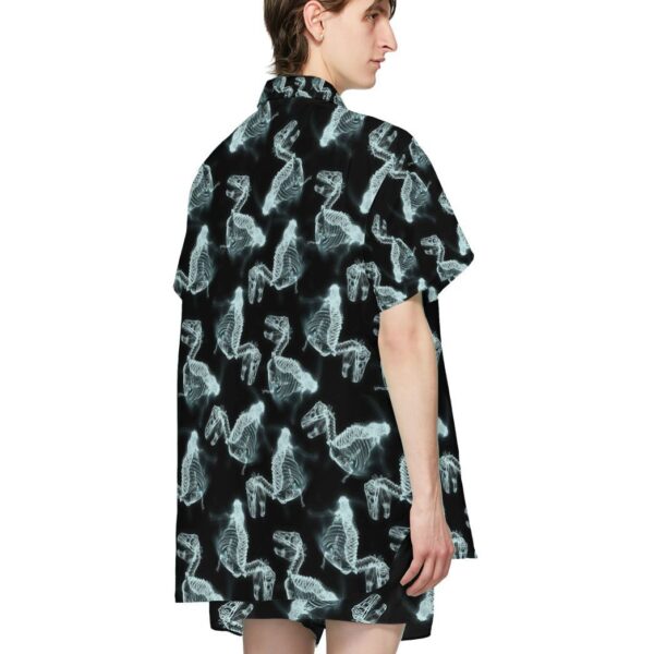 Gearhumans 3D T Rex X Ray Custom Hawaii Shirt GO17052121 Hawai Shirt 