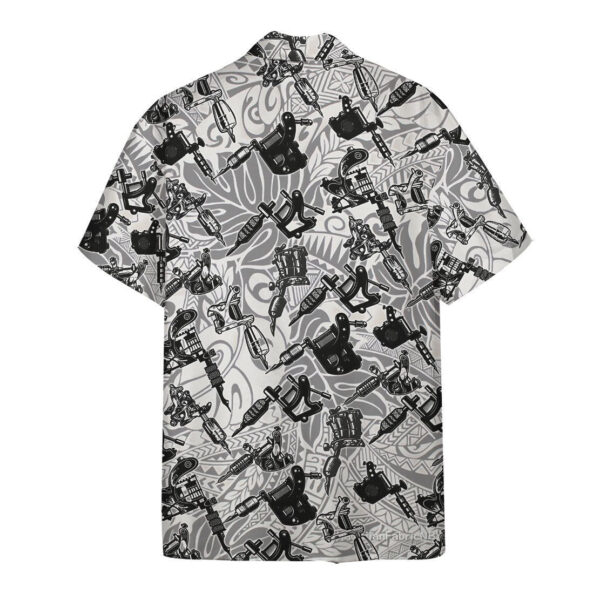 Gearhumans 3D Tattoo Machine Hawaii Shirt ZZ09041 Hawai Shirt