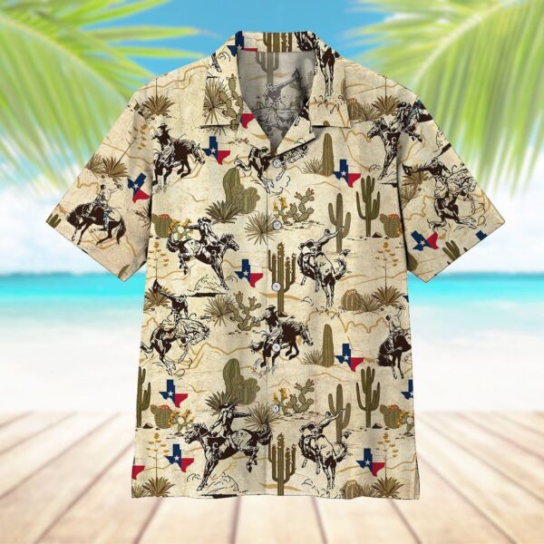 Gearhumans 3D Texas Rodeo Hawaii Shirt ZK1005217 Hawai Shirt 