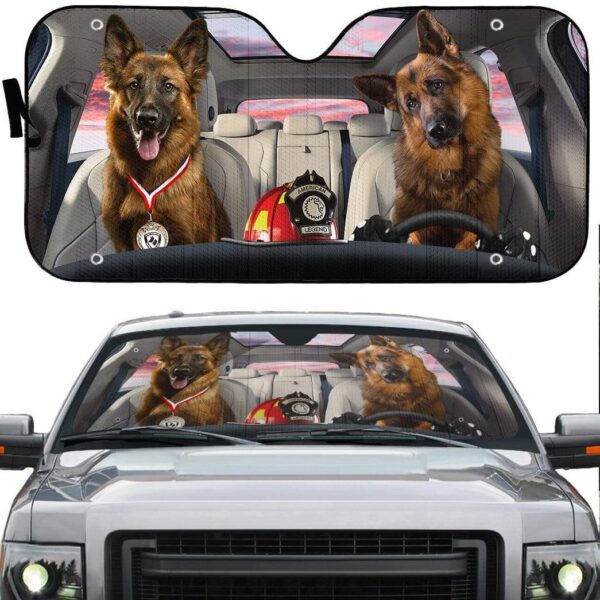 gearhumans 3D the Becgie Medal Custom Car Auto Sunshade GL19055 Auto Sunshade