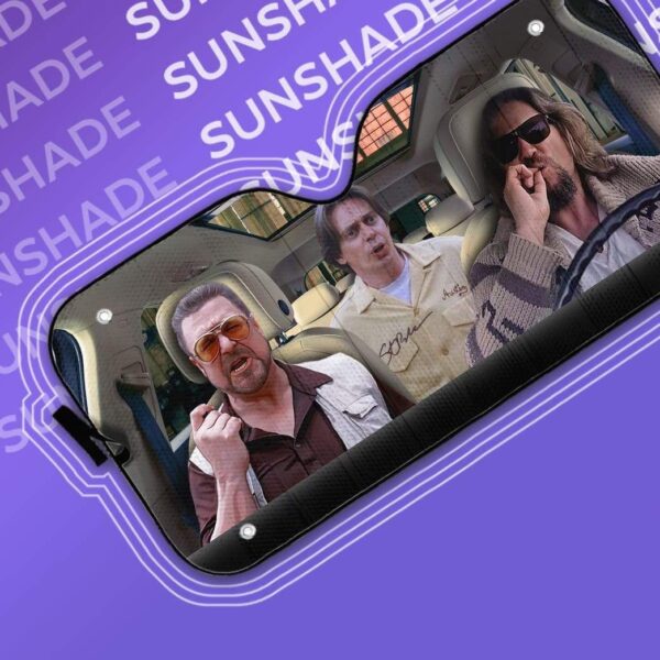 gearhumans 3D The Big Lebowski Custom Car Auto Sunshade GS04088 Auto Sunshade 