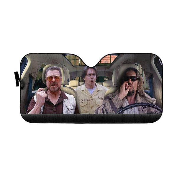 gearhumans 3D The Big Lebowski Custom Car Auto Sunshade GS04088 Auto Sunshade 57''x27.5'' 