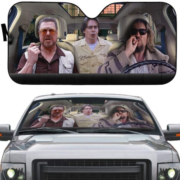 gearhumans 3D The Big Lebowski Custom Car Auto Sunshade GS04088 Auto Sunshade