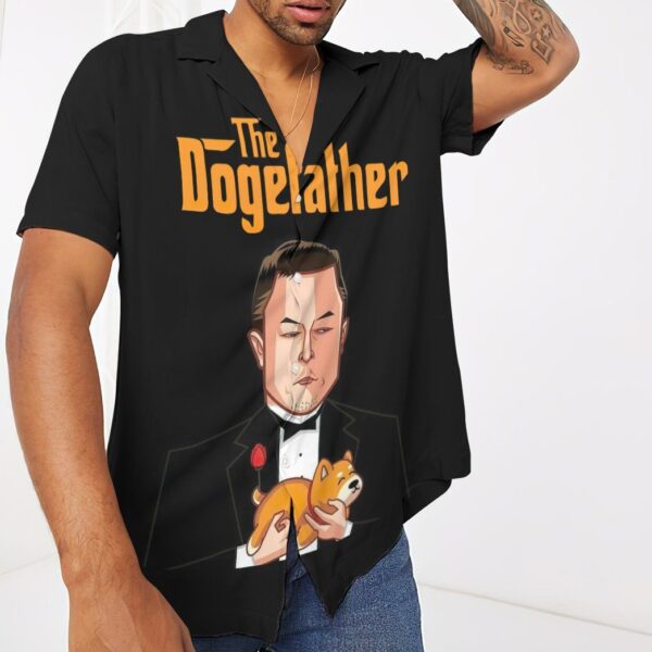 Gearhumans 3D The Dogefather Dogedad Custom Hawaii Shirt GO19052114 Hawai Shirt 