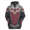 Gearhumans 3D The Falcon And The Winter Soldier Sam Wilson Custom Tshirt Hoodie Apparel GW26042 3D Apparel Hoodie S