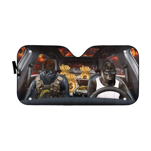 gearhumans 3D The Fast And The Furious Custom Car Auto Sunshade GL14058 Auto Sunshade 57''x27.5'' 