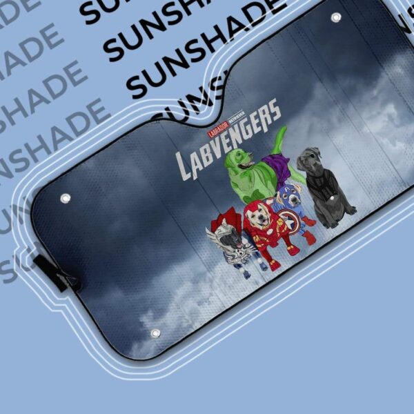 gearhumans 3D The Labvenger Custom Car Auto Sunshade GW14056 Auto Sunshade 