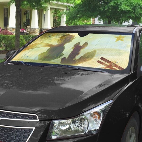 Gearhumans 3D The Little Prince Custom Car Auto Sunshade GO28042117 Auto Sunshade 