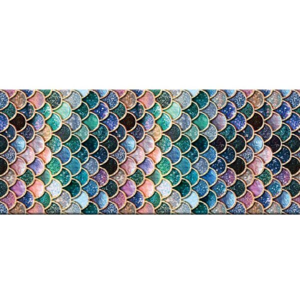 Gearhumans 3D The Most Blue Sparkle Mermaid Tail In The Ocean Custom Yoga Mat GO17062110 Yoga Mat 
