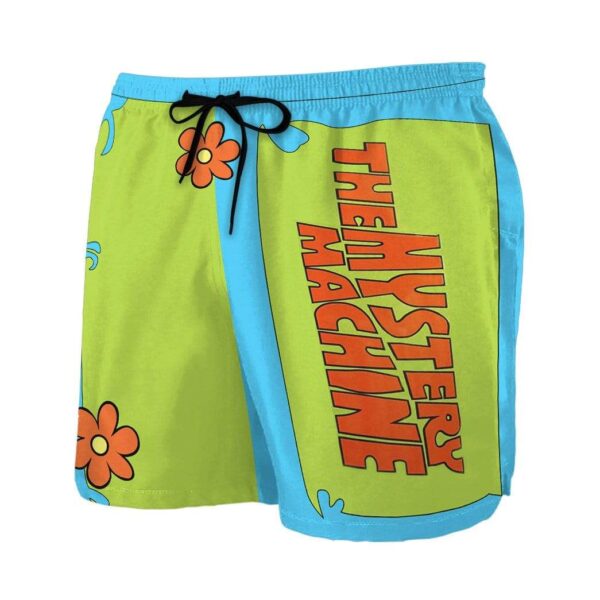 Gearhumans 3D The Mystery Machine Custom Beach Shorts Swim Trunk GW21072 Men Shorts