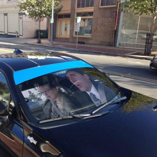 gearhumans 3D The Office Custom Car Auto Sunshade GW310720 Auto Sunshade 