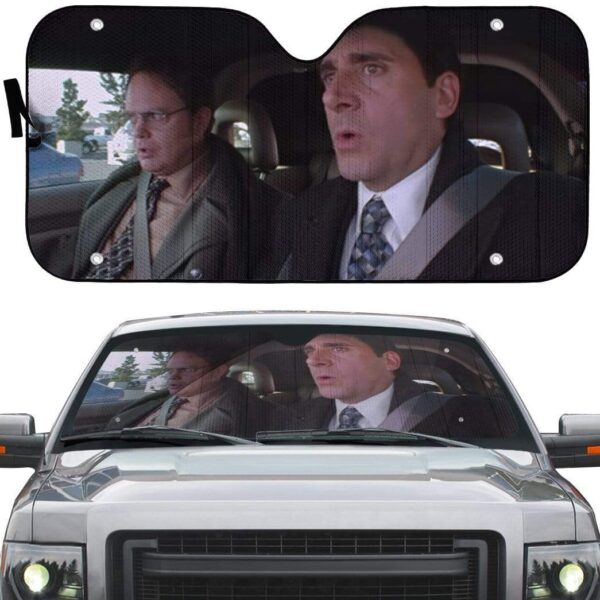 gearhumans 3D The Office Custom Car Auto Sunshade GW310720 Auto Sunshade 