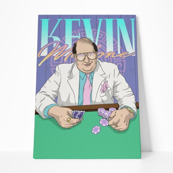 Gearhumans 3D The Office Kevin Malone Vice Custom Canvas GW04055 Canvas 1 Piece Non Frame M