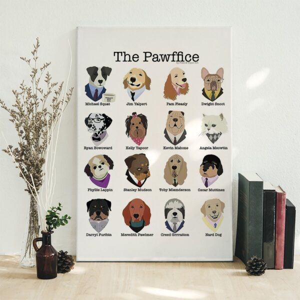 Gearhumans 3D The Pawffice Custom Canvas GW14042 Canvas 