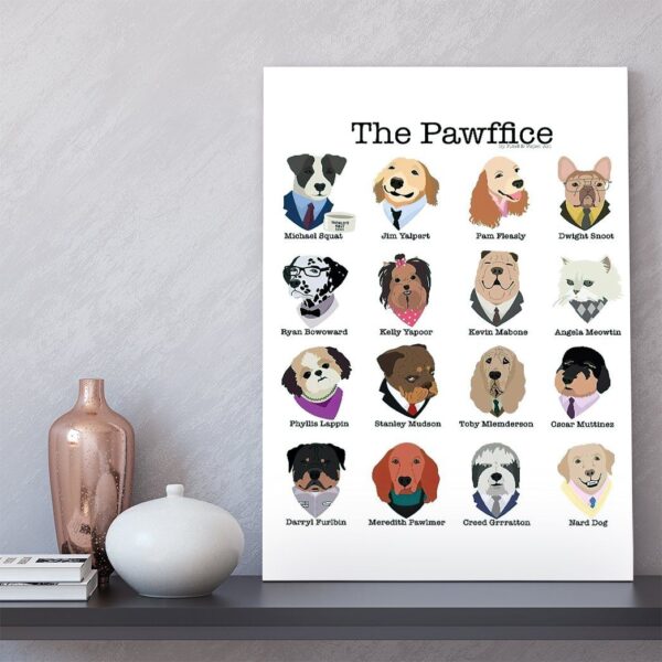 Gearhumans 3D The Pawffice Custom Canvas GW14042 Canvas 