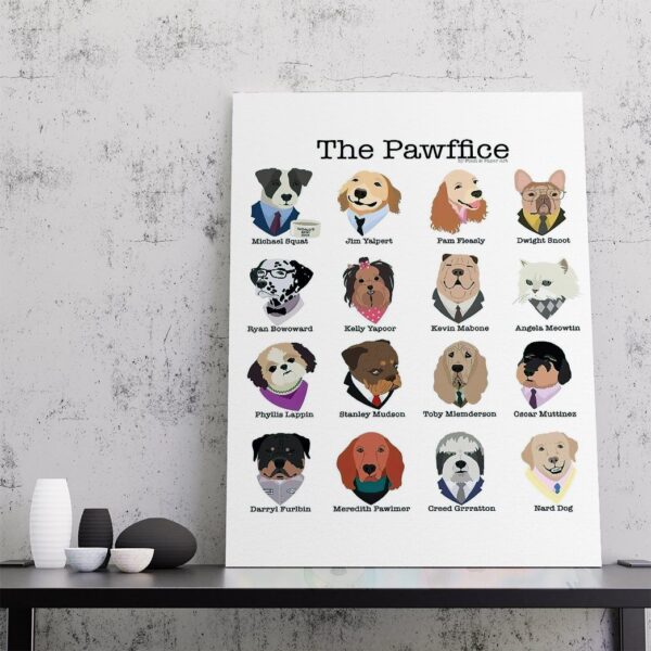 Gearhumans 3D The Pawffice Custom Canvas GW14042 Canvas 