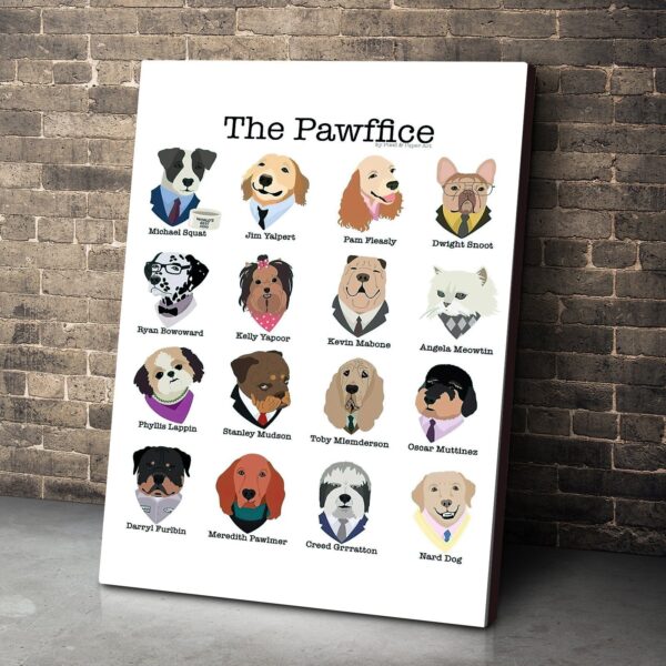 Gearhumans 3D The Pawffice Custom Canvas GW14042 Canvas 