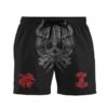 Gearhumans 3D The Raven Banner Viking Custom Beach Shorts Swim Trunk GW10077 Men Shorts Men Shorts S