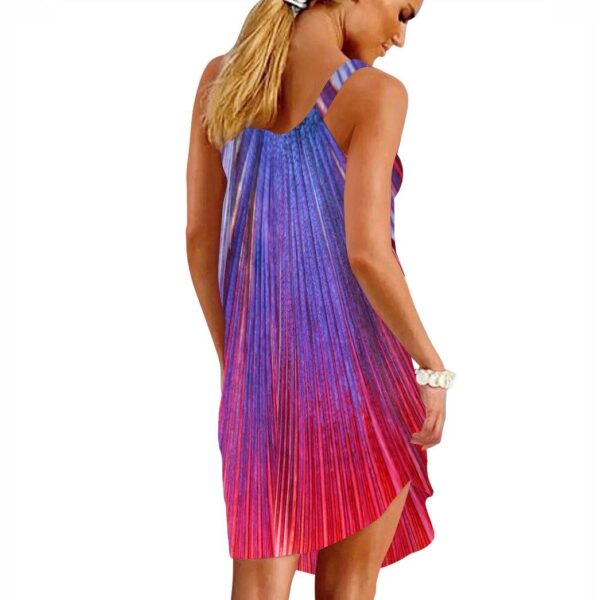 Gearhumans 3D The Stunning Tail Of The Betta Fish Custom Sleeveless Beach Dress GO16062115 Beach Dress
